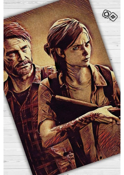 Sonuncumuz Dokuma Tabanlı Yıkanabilir The Last Of Us Gamer Halısı