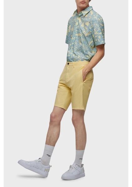 Pamuklu Normal Bel Slim Fit Chino Short Erkek Short 50471182 746 fiyatları