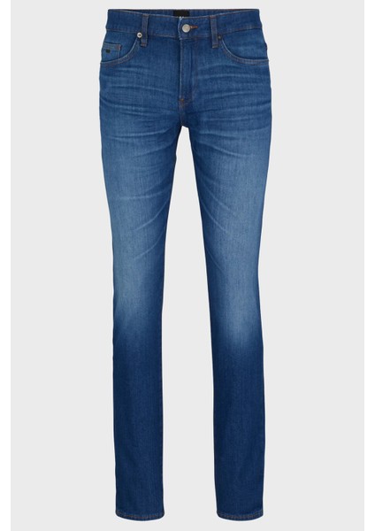 Süper Yumuşak Pamuklu Slim Fit Normal Bel Dar Paça Jeans Erkek Kot Pantolon 50488478 434 indirimleri