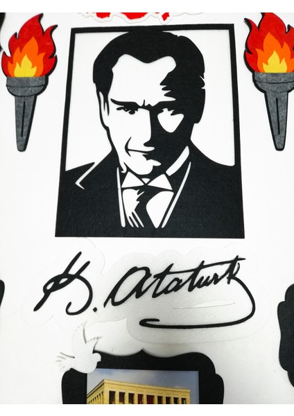 Atatürk Köşesi (Keçe Eğitim Materyali) fiyatları