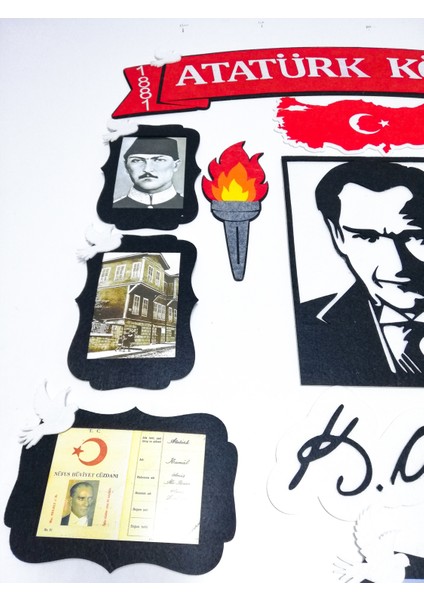 Atatürk Köşesi (Keçe Eğitim Materyali) fırsatları
