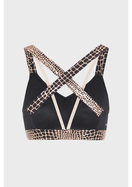 Logolu Çapraz Sırt Detaylı Streç Kumaştan Spor Sütyen Bayan Sütyen 3RTH06 Tjlzz 2227 indirimleri