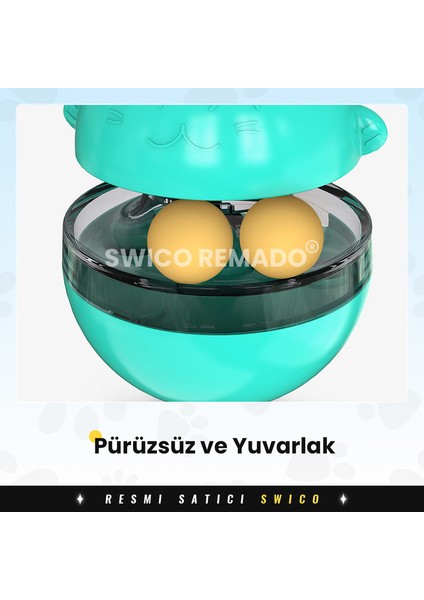 Kedi Maması Dispenseri Interaktif Kedi Oyuncağı (Yurt Dışından) fırsatları