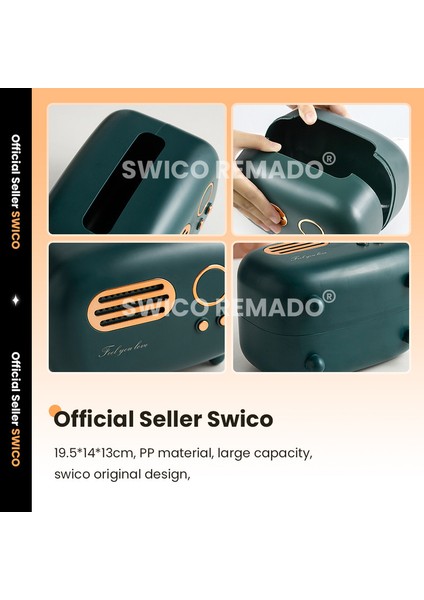 Yaratıcı Radyo Şekilli Mendil Tutucu (Yurt Dışından) indirimleri