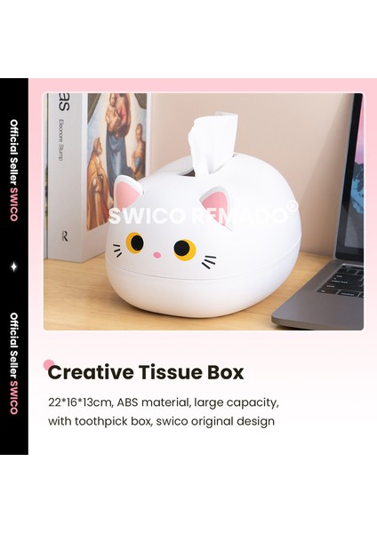 Creative Kitten Şekilli Mendil Tutucu (Yurt Dışından) fiyatları