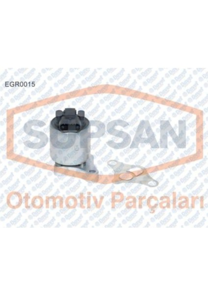 SUS-EGR0015-EGR Valf (Yatay Soket) ( Opel : Astra G Corsa C Vectra B /c Zafıra 1.4 1.6 Z14XE