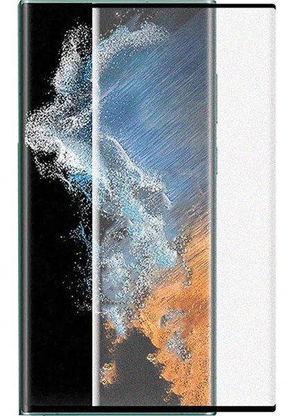 Samsung Galaxy S23 Ultra Uyumlu Tam Kapalayan Polimer Nano Ekran Koruyucu