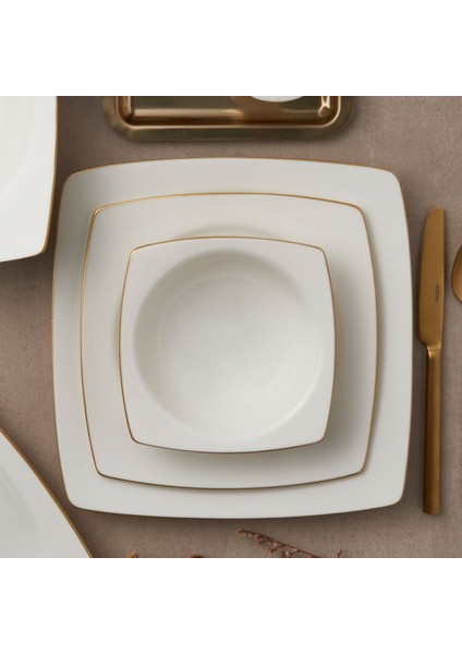 Caroline 30 Parça 6 Kişilik Yemek Takımı Gold modelleri
