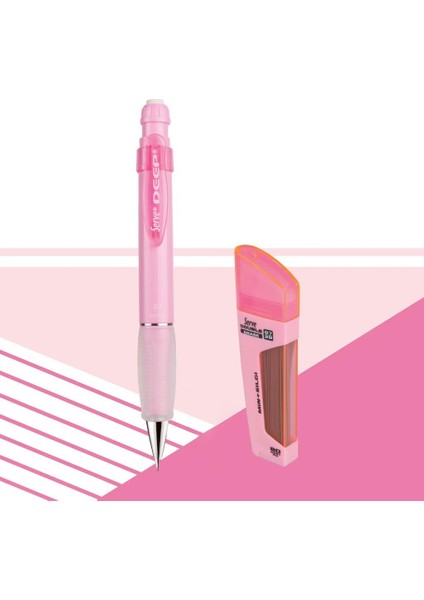 Deep 0.7 mm Mekanik Kurşun Kalem Şeker Pembe - 0.7 mm Uç & Silgi fiyatları