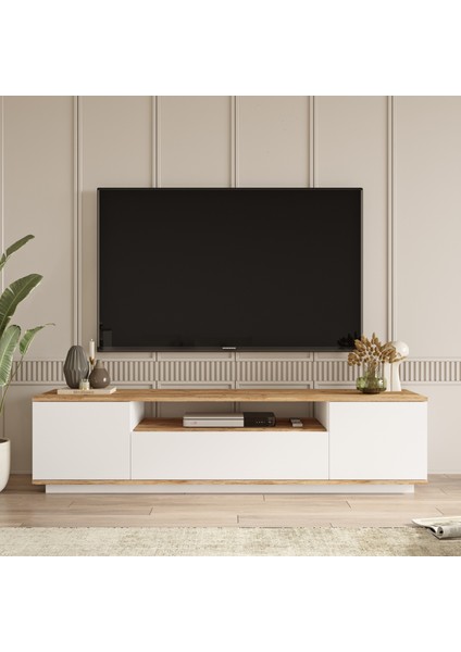 Future Tv Ünitesi Fr7-Aw Çam-Beyaz fırsatları
