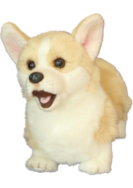 Peluş Corgi Bebek Yastık Yastığı, Sarılma Yastıkları, Gerçekçi Doldurulmuş Hayvan Peluş (Yurt Dışından)