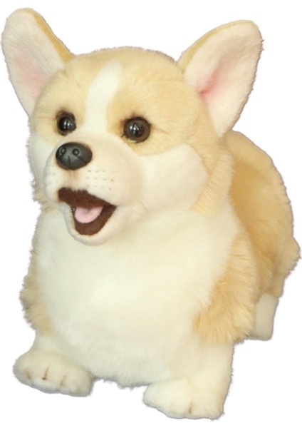 Peluş Corgi Bebek Yastık Yastığı, Sarılma Yastıkları, Gerçekçi Doldurulmuş Hayvan Peluş (Yurt Dışından)