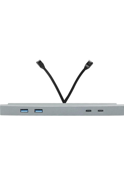 Orta Konsol USB Hub Adaptörü Kolay Kurulum Kompakt Profesyonel Araç 4 (Yurt Dışından)