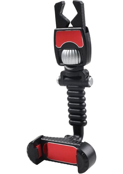 Otomatik Dikiz Aynası Montaj Tutucu Telefon Akıllı Telefon Beşiği Compact 360 Derece Kırmızı (Yurt Dışından)
