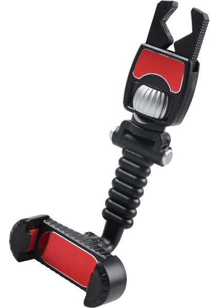 Otomatik Dikiz Aynası Montaj Tutucu Telefon Akıllı Telefon Beşiği Compact 360 Derece Kırmızı (Yurt Dışından) indirimleri