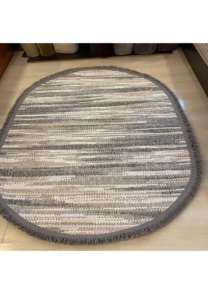 Motto Mot 01 Grey Beyaz 120*180 cm Oval Halı fiyatları