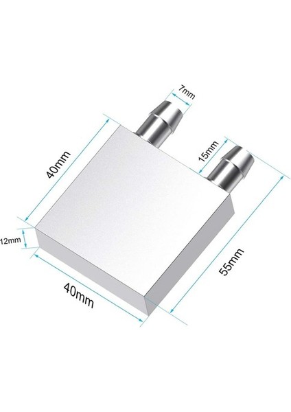 Roba Termo Elektrik Peltier Su Sıvı Soğutucu Sistem DC 12V 6A 60W Bilgisayar Cpu Klima Buzdolabı Buzluk Araba Soğuk Su Üreteci Sıcaklık Düşürücü