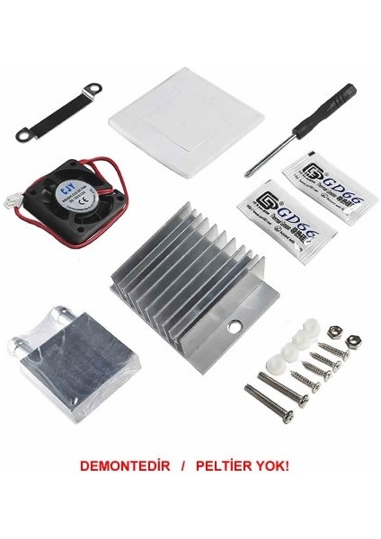 Roba Termo Elektrik Peltier Su Sıvı Soğutucu Sistem DC 12V 6A 60W Bilgisayar Cpu Klima Buzdolabı Buzluk Araba Soğuk Su Üreteci Sıcaklık Düşürücü