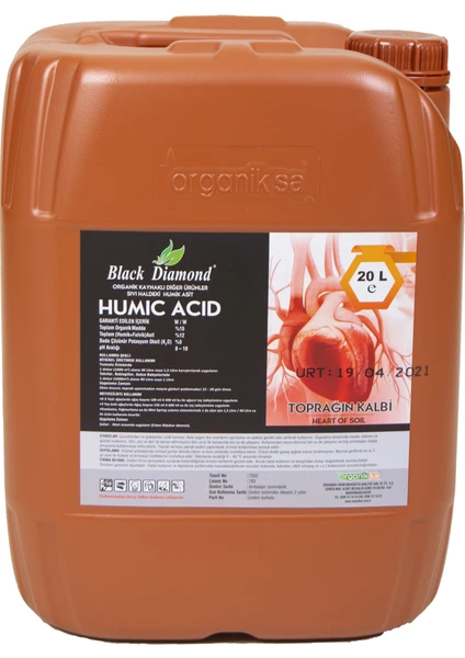 Black Diamond Eco Humik Asit 20 Litre