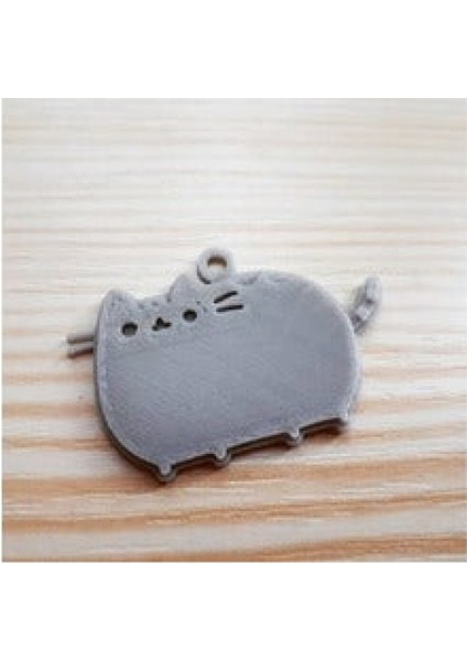Kedi Pusheen Anahtarlık Ucu Dekoratif Aksesuar Süs Eşyası