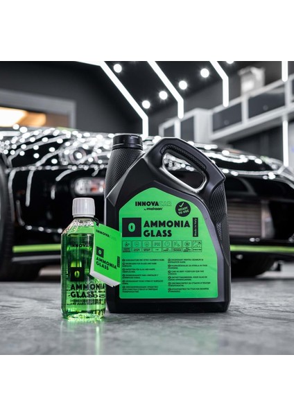 0 Ammonıa Amonyaksız Cam Temizleyici Konsantre - 4,54 Lt indirimleri