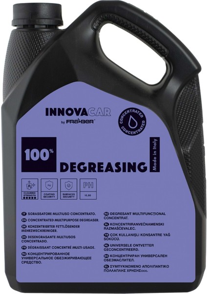 100% Degreasıng Anti Statik Çok Amaçlı Temizleyici Yağ Çözücü Konsantre - 4,54 Lt