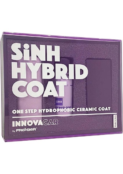 Innovacar Sınh Hybrid Tek Adım Hidrofobik Seramik Kaplama 30ML – Kutu Set