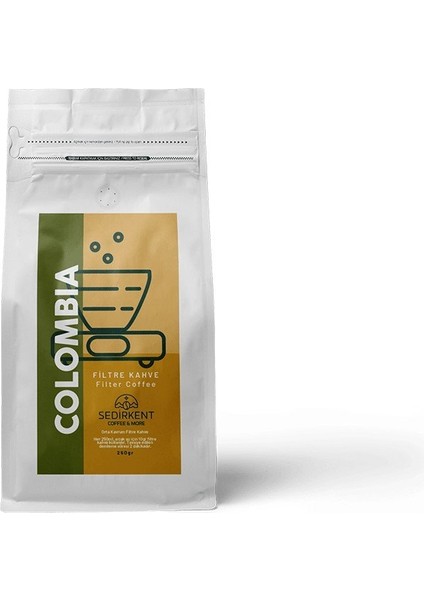 Colombia Filtre Kahve 250 gr