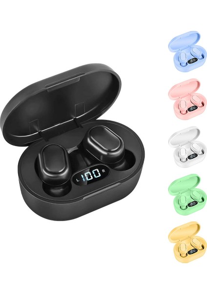 Kulak Işığında Stereo Bluetooth Kulaklık Gücü Göstergesi (Yurt Dışından)