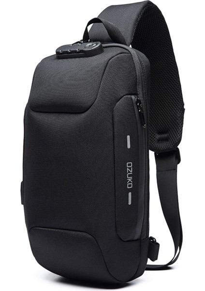Yeni Erkek Göğüs Çantası Modaya Uygun Spor Crossbody Çanta Erkek Açık Taktik Su Geçirmez Erkek Omuz Çantası (Yurt Dışından)