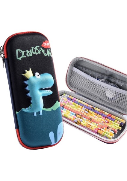 Çocuklar Karikatür Kalem Kutusu Erkekler ve Kızlar Için Büyük Kapasiteli Kalem Çantası (Yurt Dışından)
