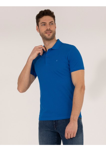 Pierre Cardin Erkek Sax Slim Fit Polo Yaka Basic Tişört 50269606-VR045