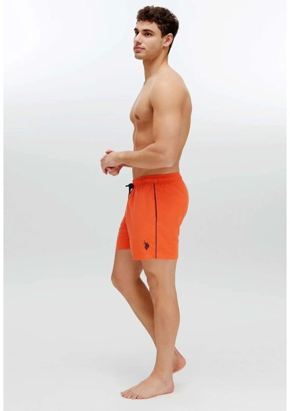 22002 Erkek Orta Boy Deniz Şortu-Turuncu fiyatları