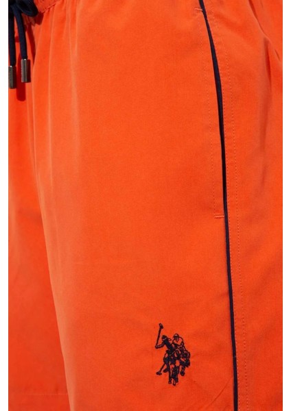 22002 Erkek Orta Boy Deniz Şortu-Turuncu fırsatları