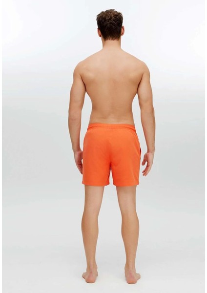 22002 Erkek Orta Boy Deniz Şortu-Turuncu indirimleri