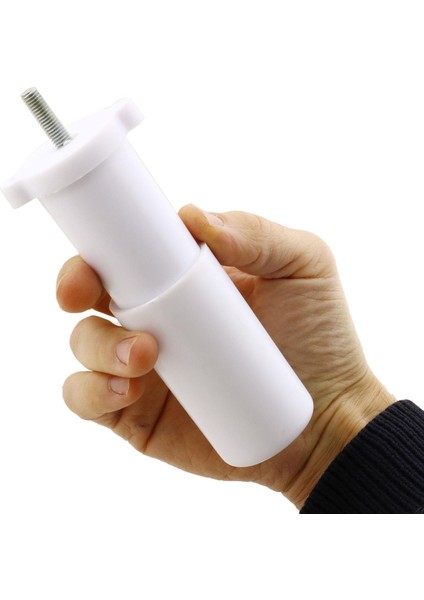 Aspen 6'lı Set Mobilya Tv Ünitesi Çekyat Koltuk Kanepe Baza Destek Ayağı Ayakları 12 Cm Krem Ayak