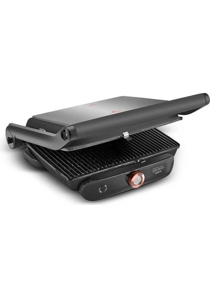 Gastro Grill Glass Premium Tost Makinesi Black Copper 2400 W