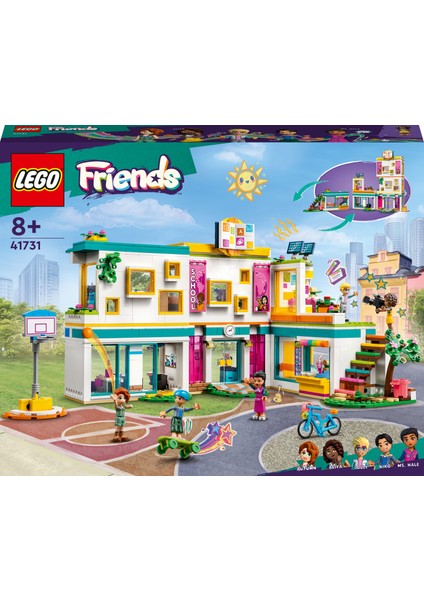 LEGO® Friends Uluslararası Heartlake Okulu 41731 - 8 Yaş ve Üzeri Çocuklar Için 5 Mini Bebek Içeren Yaratıcı Oyuncak Yapım Seti (985 Parça)