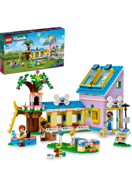 LEGO® Friends Köpek Kurtarma Merkezi 41727 - 7 Yaş ve Üzeri Çocuklar Için 3 Mini Bebek ve 3 Köpek Karakteri Içeren Yaratıcı Oyuncak Yapım Seti (617 Parça)