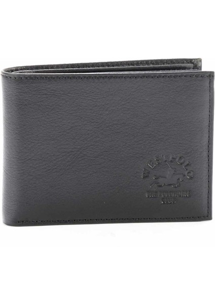 Siyah Leather Erkek Kartlık U08678101003