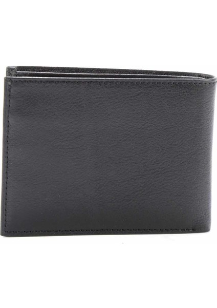 Siyah Leather Erkek Kartlık U08678101003