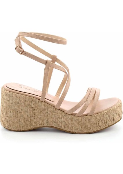 Bej Kadın Sandalet K05326065509 fiyatları