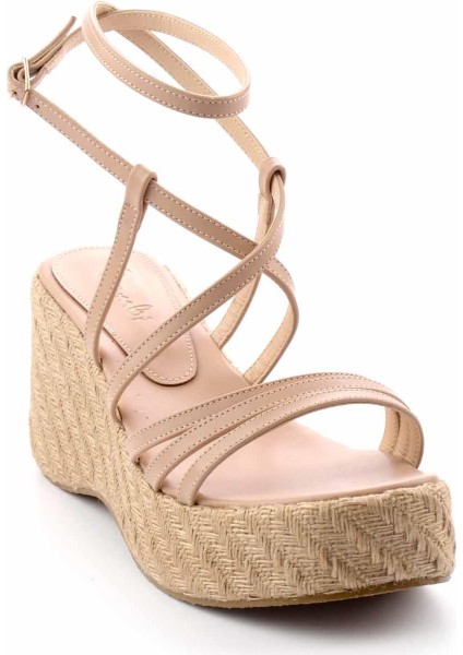 Bej Kadın Sandalet K05326065509 modelleri