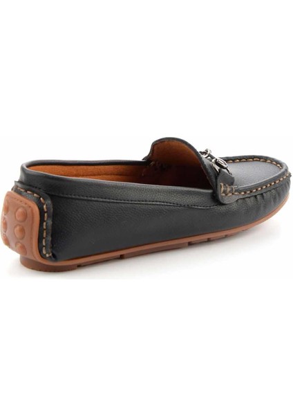 Siyah Kadın Loafer Ayakkabı K01309100009