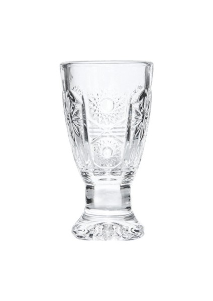 6 Adet Yaratıcı Kazınmış Shot Gözlük Kurşun Ücretsiz Şarap Cam Mini Cam Bardak Liqueur Tekila Ev Bar Parti Drinkware Için 40 ml Hediyeler | Gravür (Yurt Dışından)