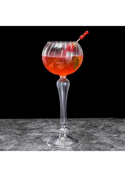 Taşınabilir Şarap Kupası Kokteyl Depolama Konteyner Goblet Mutfak Bar Drinkware Cam Bardak | Bira Steins (Şeffaf) (Yurt Dışından)