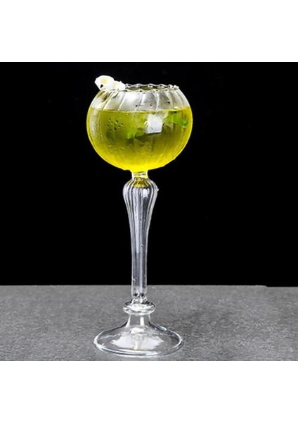 Taşınabilir Şarap Kupası Kokteyl Depolama Konteyner Goblet Mutfak Bar Drinkware Cam Bardak | Bira Steins (Şeffaf) (Yurt Dışından)