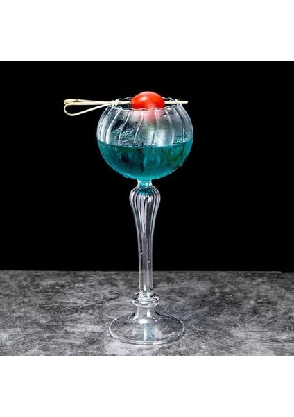 Taşınabilir Şarap Kupası Kokteyl Depolama Konteyner Goblet Mutfak Bar Drinkware Cam Bardak | Bira Steins (Şeffaf) (Yurt Dışından)