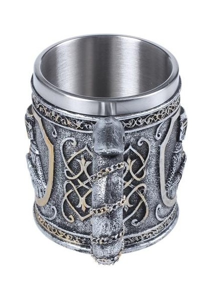 Ortaçağ Templar Haçlı Şövalye Kupa Kupa Çapraz Bira Stein Tankard Kahve Kupası Şövalyesi | Kupalar (Yurt Dışından)