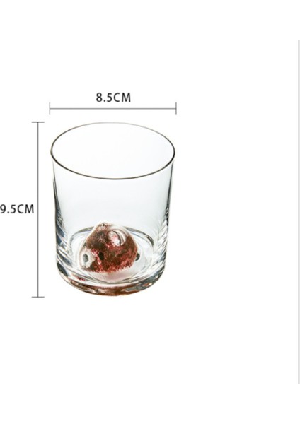 3D Hayvan Kafası Kristal Kayalar Iskoçya Viski Gözlük Eski Moda Cam Verre Xo Chivas Kırmızı Şarap Kupası Brendi Snifter | Eski Moda Cam (Tilki) (Yurt Dışından) fırsatları